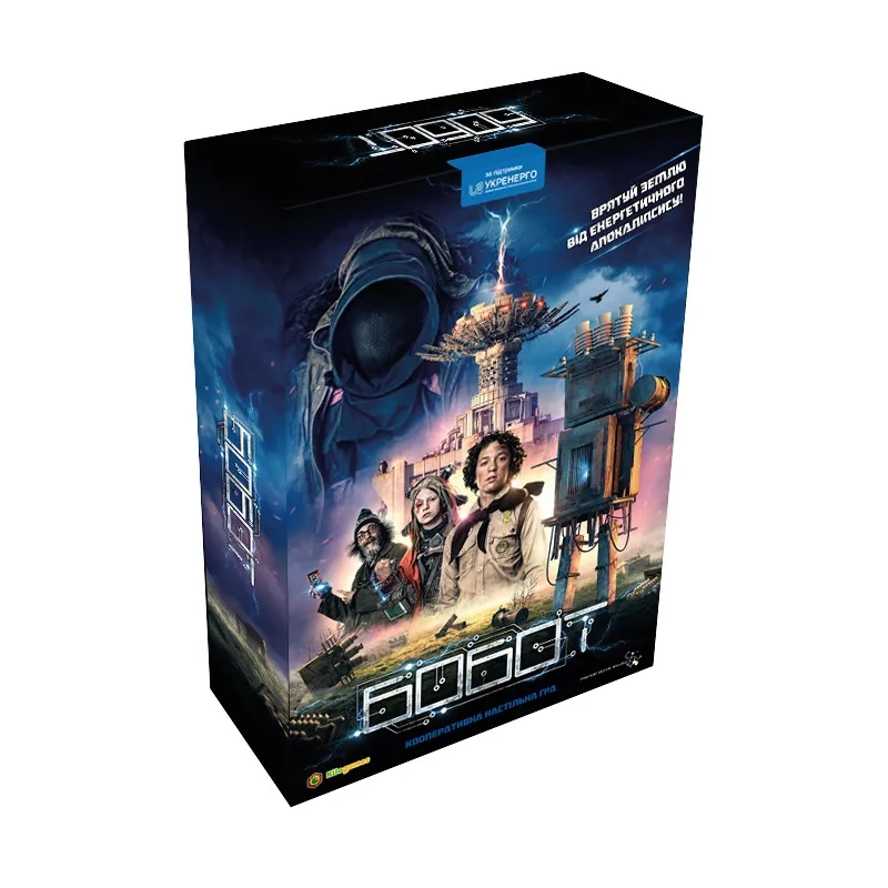 Настільна гра Бобот (Bobot), бренду Kilogames, для 2-4 гравців, час гри < 30хв. - KUBIX