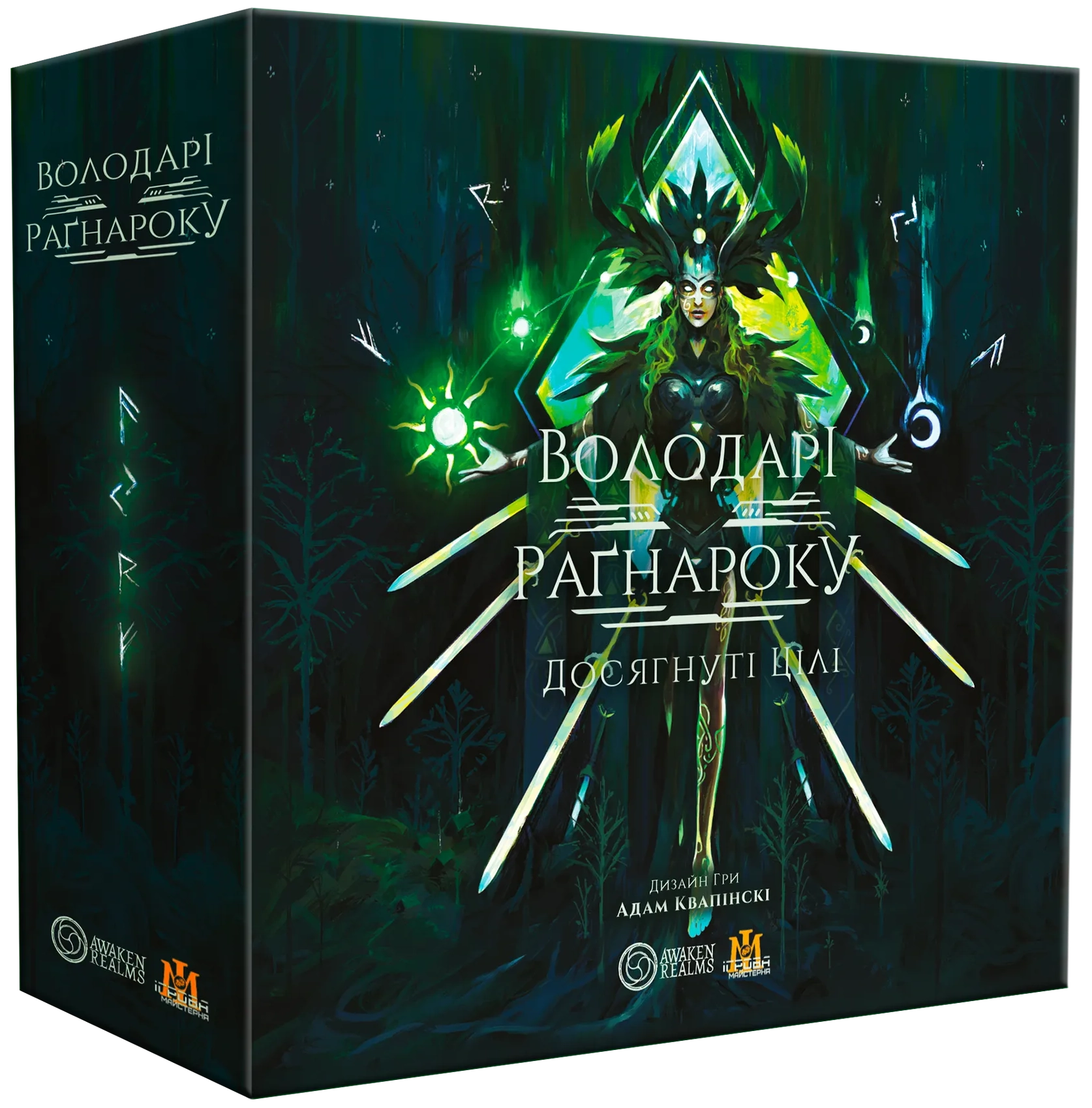Настільна гра Володарі Раґнароку: Досягнуті цілі (Lords of Ragnarok: Stretch Goals), бренду Ігрова Майстерня, для 1-4 гравців, час гри > 60хв. - KUBIX