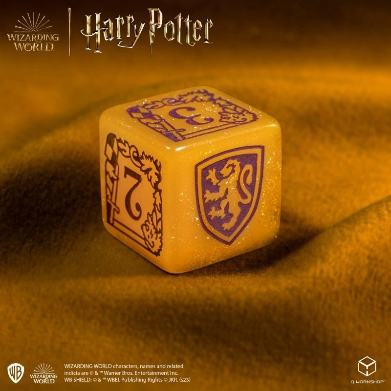 Набор кубиков Harry Potter. Gryffindor Modern Dice Set - Gold - 4 - KUBIX 