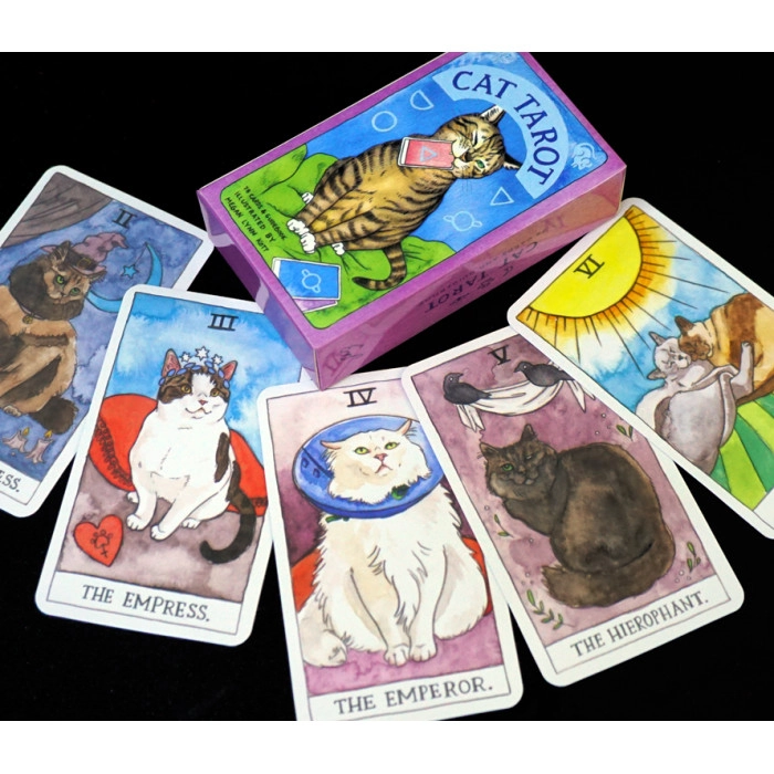Карты ТАРО Кошек (Tarot cards of Cats) - 3 - KUBIX 