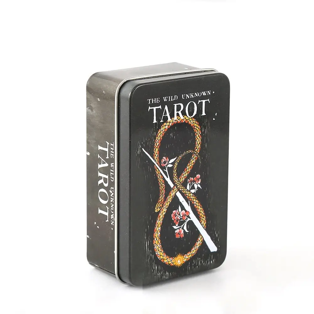Карти ТАРО Дике Невідоме (Жерстяна коробка) (Tarot Cards Wild Unknown (Tin Box)) - 2 - KUBIX 