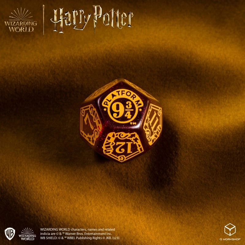 Набор кубиков Harry Potter. Gryffindor Modern Dice Set - Красный - 4 - KUBIX 