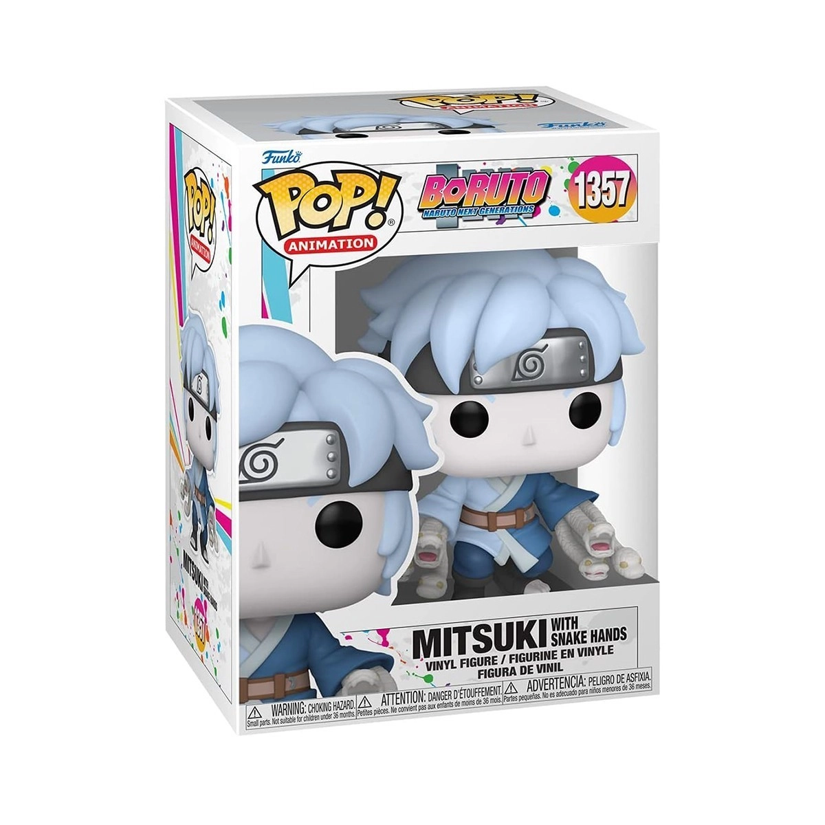Игровая фигурка FUNKO POP! МИЦУКИ (Mitsuki with Snake Hands) Boruto: #1357, бренду Funko - 2 - KUBIX 