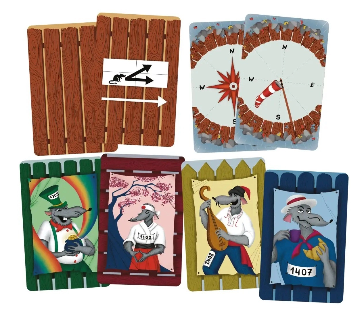 Настольная игра Щур де Франс (Rat de France), бренду Lord of Boards, для 2-4 гравців, час гри < 30мин. - 5 - KUBIX 