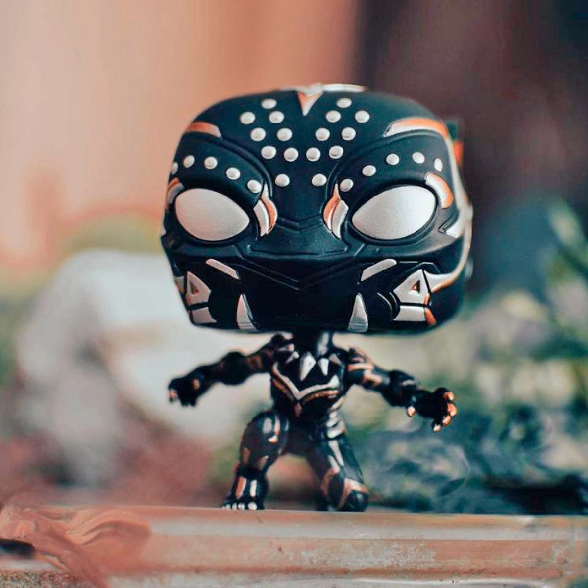 Игровая фигурка FUNKO POP! ЧЕРНАЯ ПАНТЕРА (Black Panther) Marvel. Wakanda Forever #1102, бренду Funko - 5 - KUBIX 