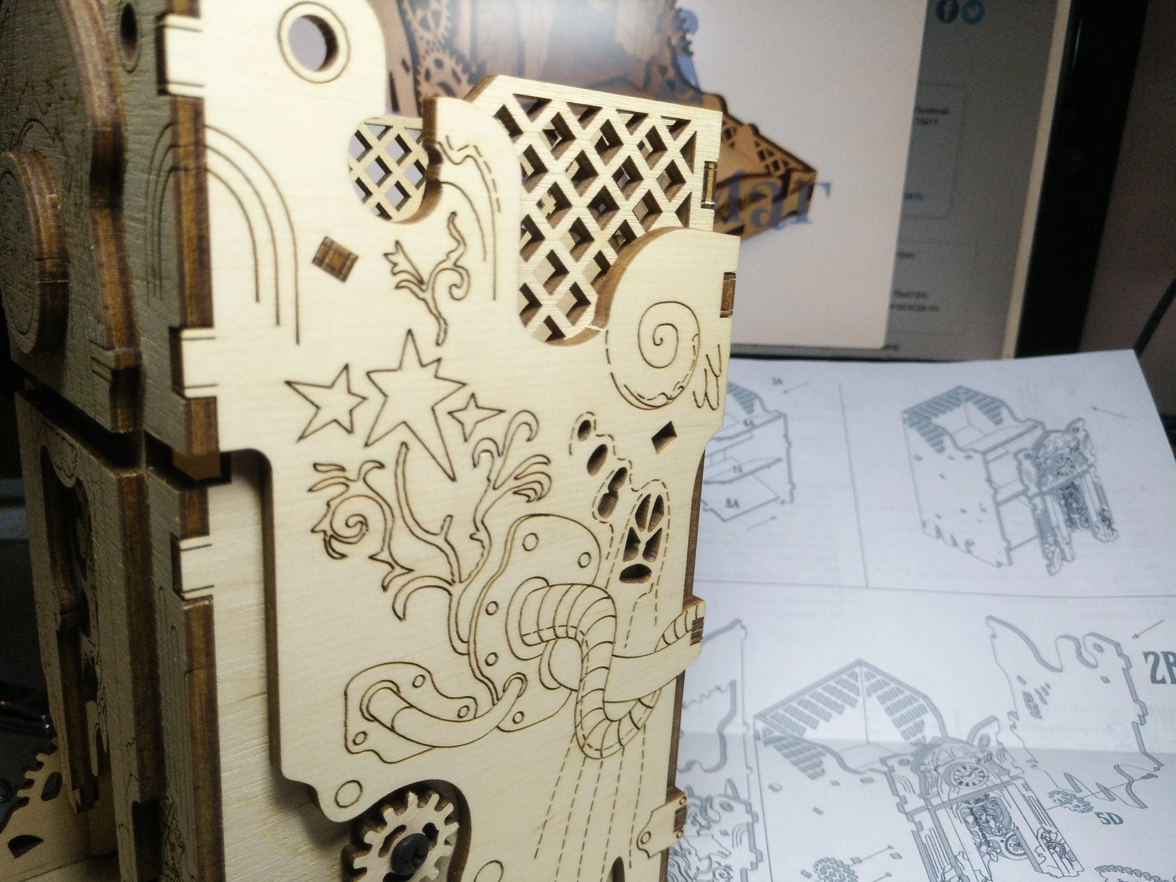 Башня для кубиков. Стимпанк (Dice Tower. Steampunk), бренду Tower Rex - 21 - KUBIX 