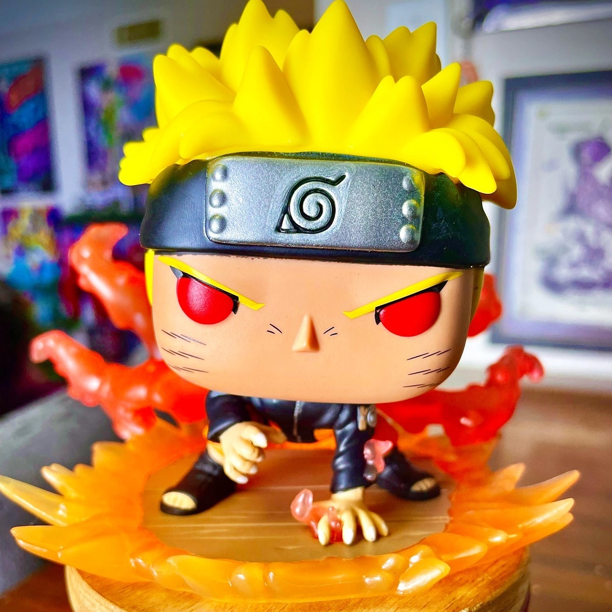 Игровая фигурка FUNKO POP! НАРУТО ДЕВЯТЬ ХВОСТОВ (Naruto Uzumaki with Nine Tails) Naruto: #1233, бренду Funko - 3 - KUBIX 