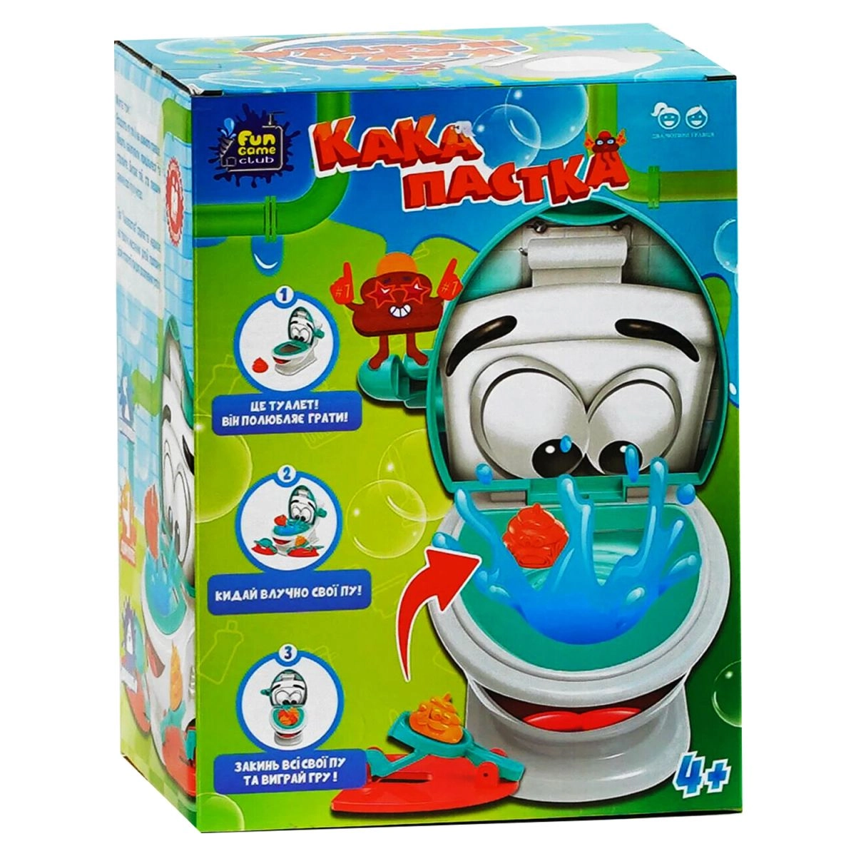 Настільна гра Какапастка, бренду Fun Game, для 1-2 гравців - KUBIX