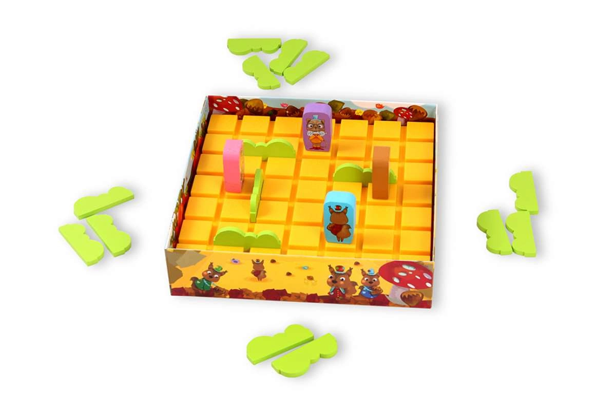 Настольная игра Коридор: Детский (Quoridor Junior), бренду Gigamic, для 2-4 гравців, час гри < 30мин. - 7 - KUBIX 
