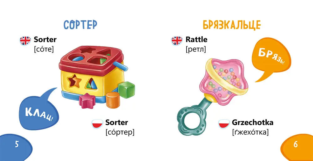 Пізнавайка-словничок Іграшки, бренду Ранок - 2 - KUBIX 