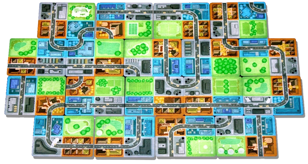 Настільна гра Мегаполіс. Повне видання (Sprawlopolis), бренду Geekach Games, для 1-4 гравців, час гри < 30хв. - 4 - KUBIX 