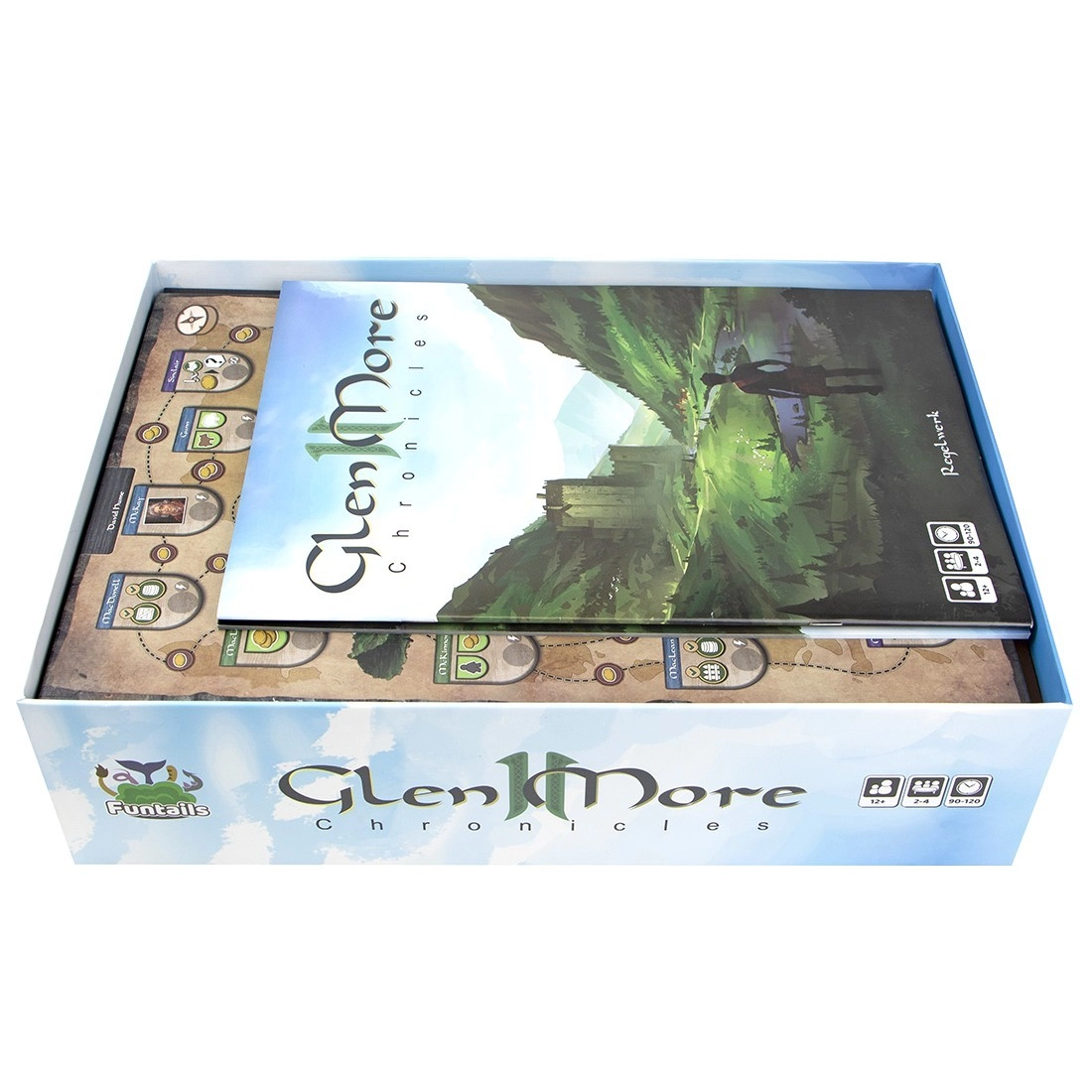 Органайзер для настольной игры Глен Мор (Organizer for boardgame Glen More II: Chronicles), бренду Tower Rex - 2 - KUBIX 