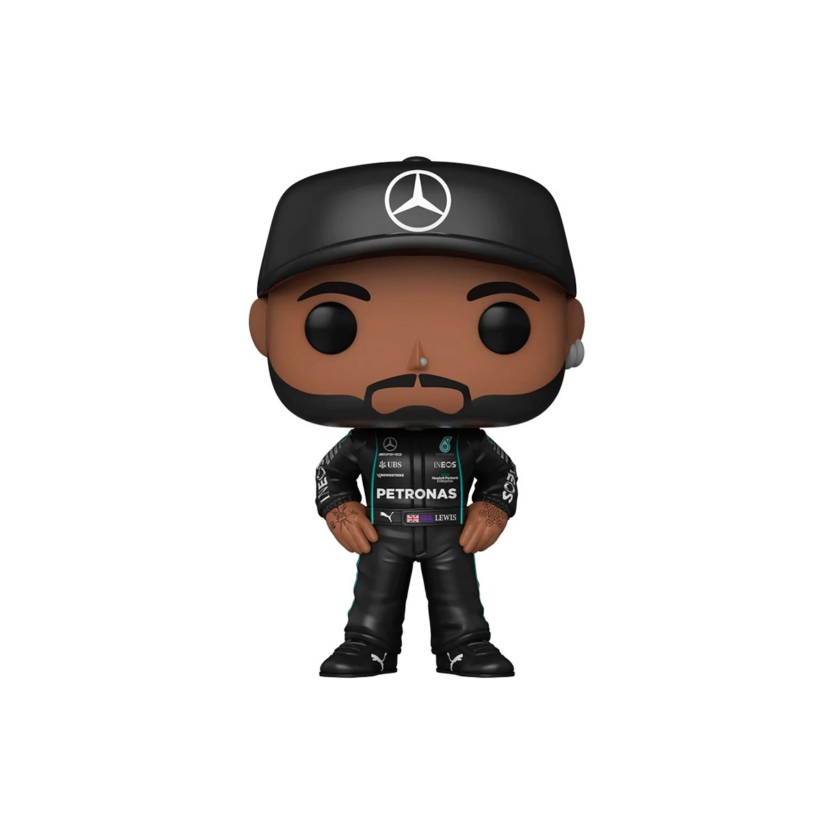 Игровая фигурка FUNKO POP! ЛЬЮИС ГАМИЛЬТОН (Lewis Hamilton) AMG: #01, бренду Funko - KUBIX