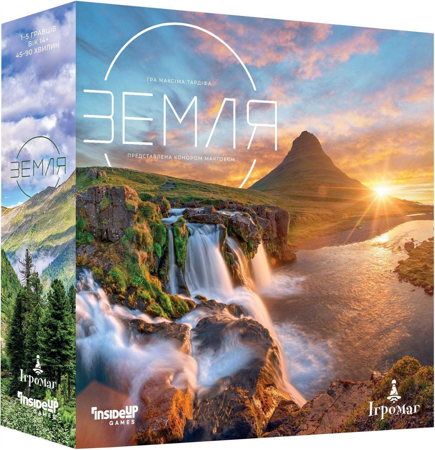 Настольная игра Земля (Earth), бренду Игромаг, для 1-5 гравців, час гри < 60мин. - KUBIX