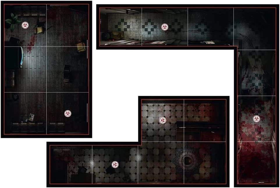Настільна гра Оселя Зла 2 (Resident Evil 2: The Board Game) (EN), бренду Steamforged Games Ltd., для 1-4 гравців, час гри > 60хв. - 4 - KUBIX 