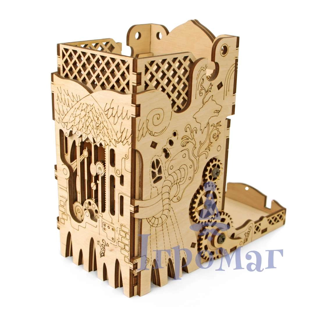 Башня для кубиков. Стимпанк (Dice Tower. Steampunk), бренду Tower Rex - 10 - KUBIX 