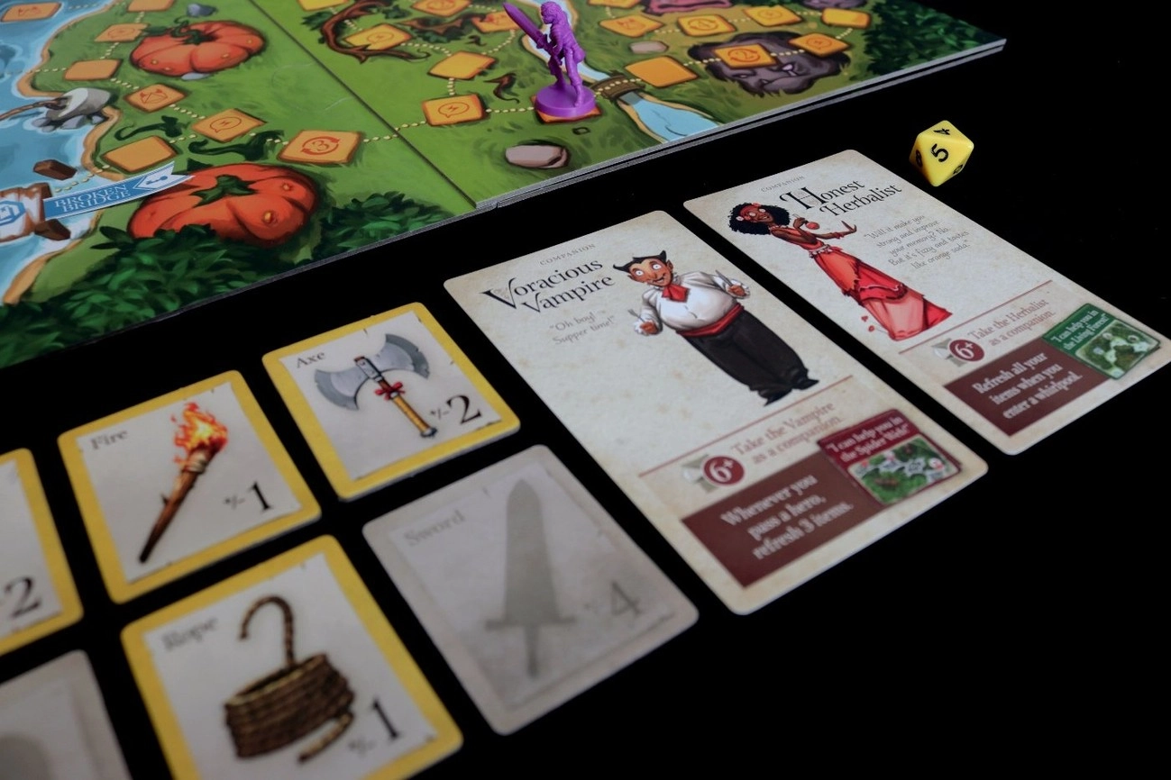 Настольная игра Key to the Kingdom (Ключ к Королевству) (EN), бренду Restoration Games, для 2-5 гравців, час гри < 30мин. - 9 - KUBIX 
