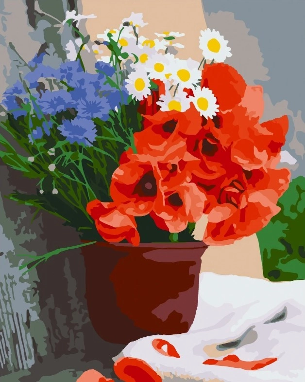 Картина по номерам Цветы июня (40x50 см), бренду Art Craft - KUBIX