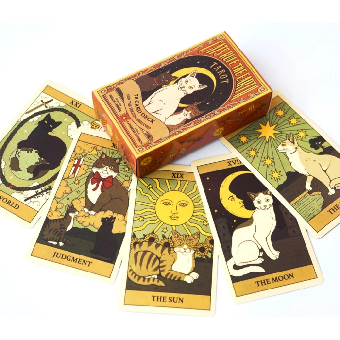 Карти ТАРО Кішки Правлять Землею (TAROT Cards Cats Rule the Earth) - 3 - KUBIX 
