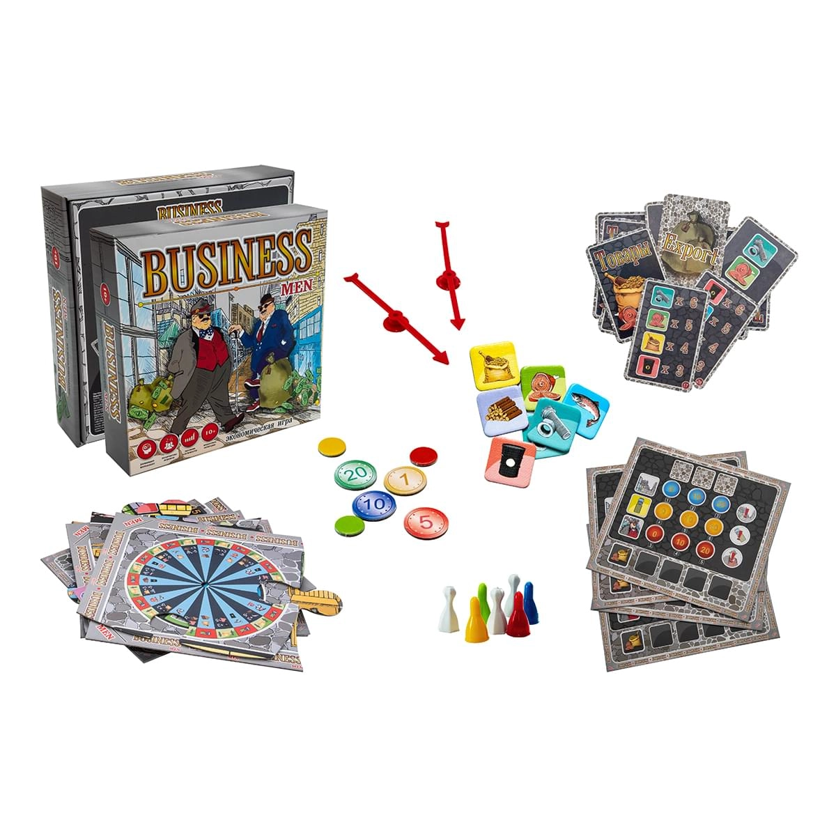 Настільна гра Business Men (Монополія) (RU), бренду Strateg, для 2-6 гравців - 3 - KUBIX 
