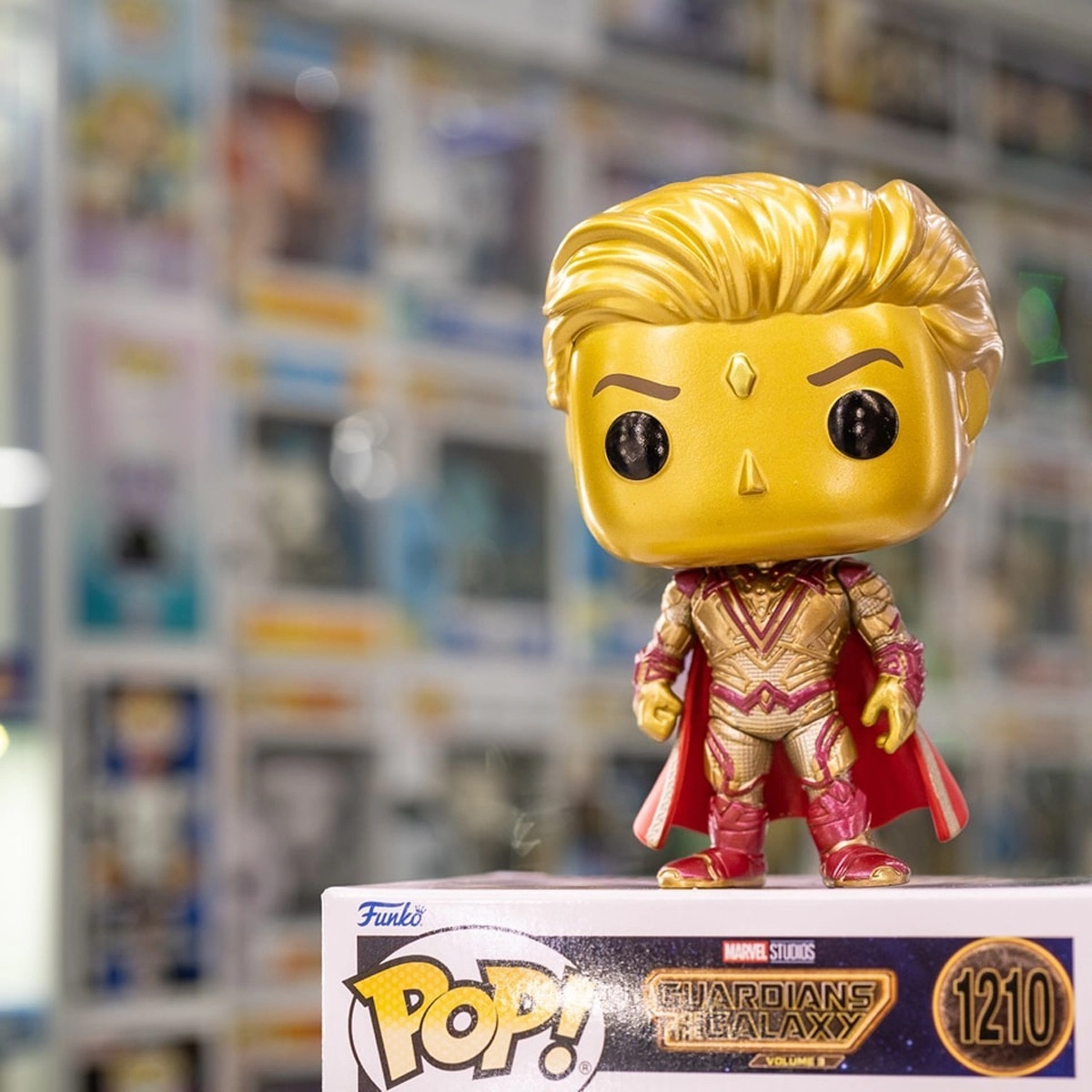 Игровая фигурка FUNKO POP! АДАМ УОРЛОК (Adam Warlock) Защитники Галактики 3: #1210, бренду Funko - 4 - KUBIX 