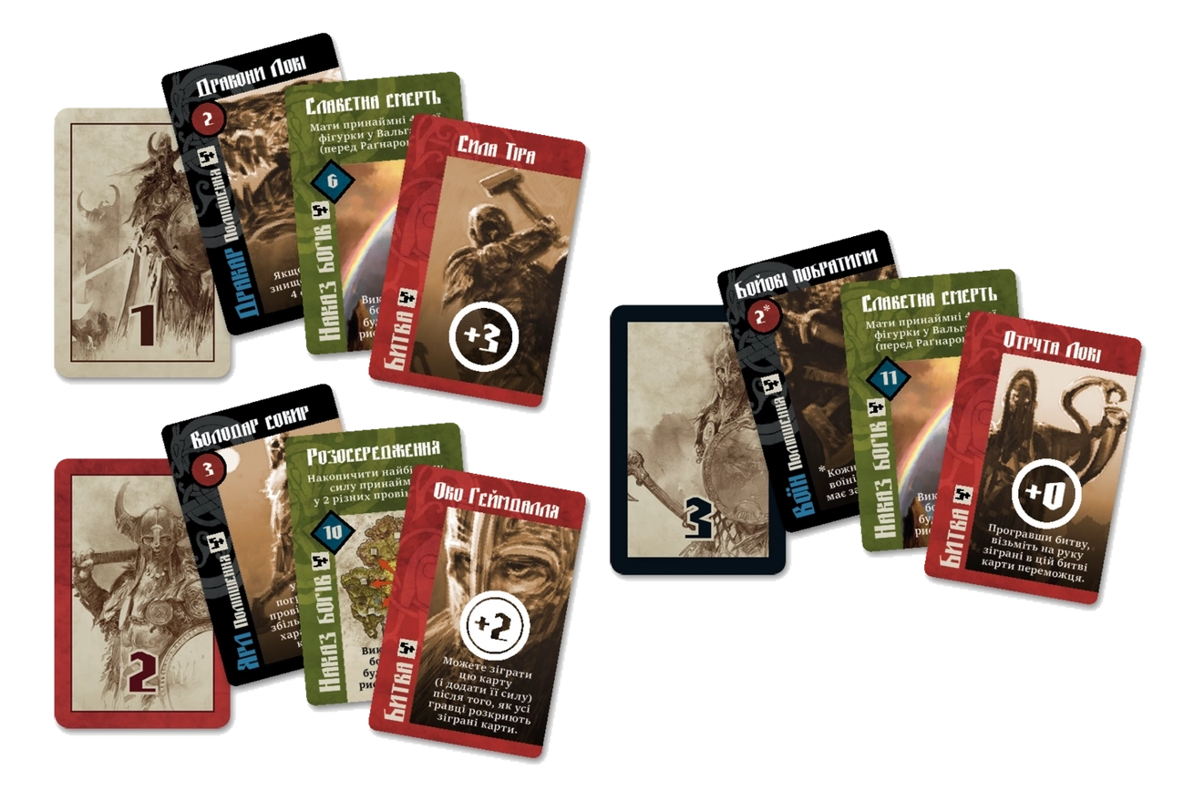 Лють крові. П’ятий гравець (Blood Rage 5th Player Expansion), бренду Geekach Games, для 2-5 гравців, час гри > 60хв. - 3 - KUBIX 