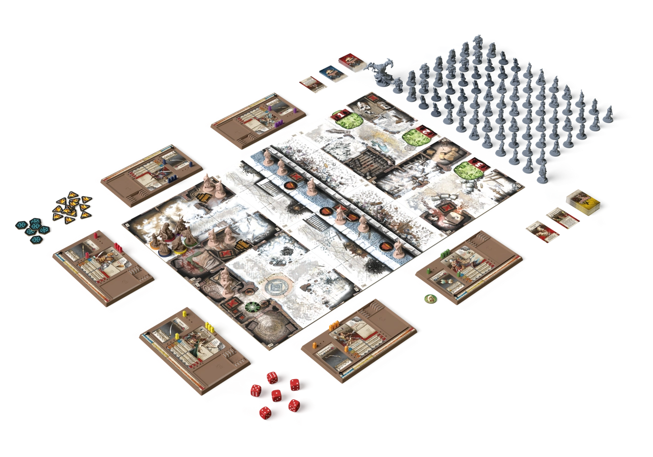 Настільна гра Зомбіцид. Біла смерть (Zombicide: White Death), бренду Geekach Games, для 1-6 гравців, час гри < 30хв. - 8 - KUBIX 