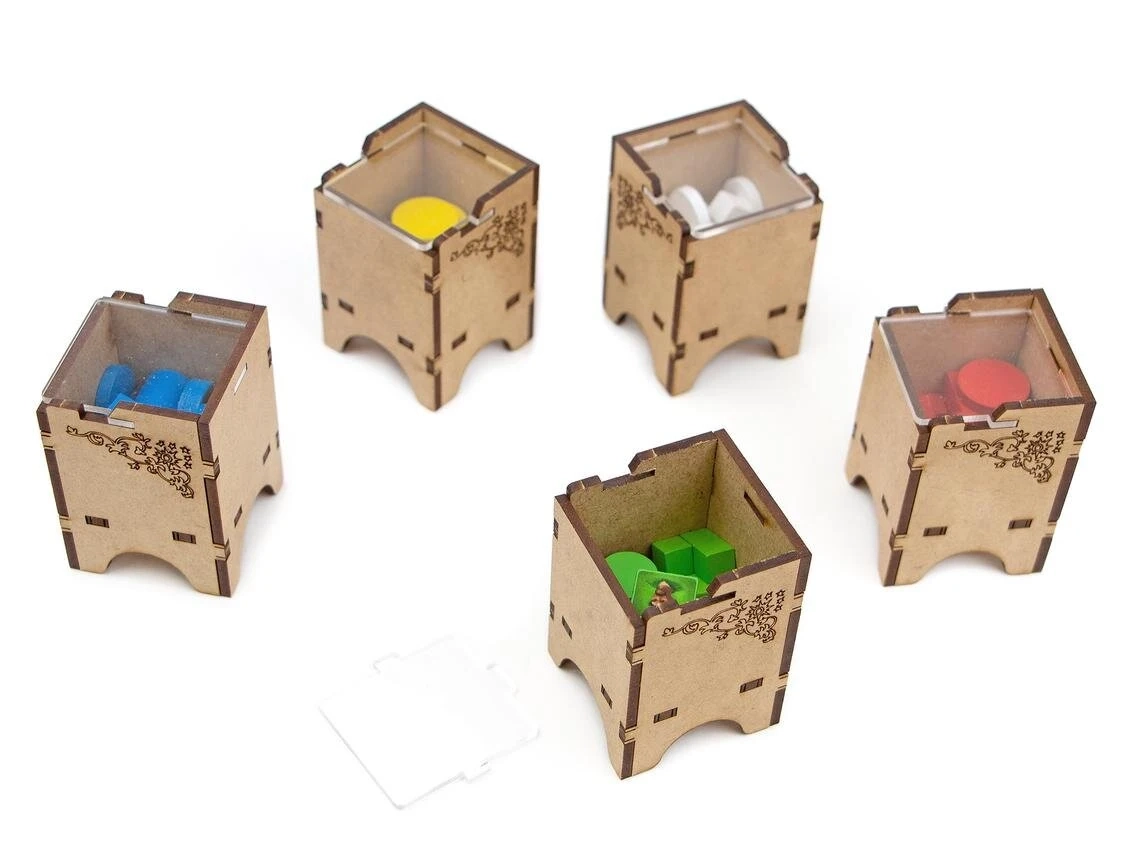  Органайзер для настільної гри Істанбул Big Box (Organizer for boardgame Istanbul Big Box), бренду Tower Rex - 3 - KUBIX 