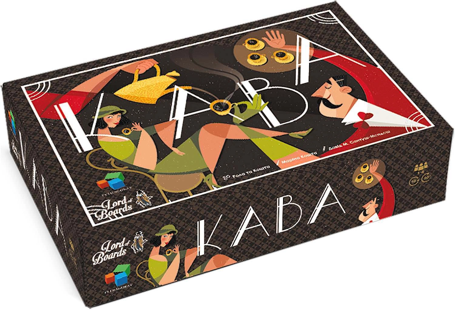 Настольная игра Кофе (Café), бренду Lord of Boards, для 1-4 гравців, час гри < 30мин. - KUBIX