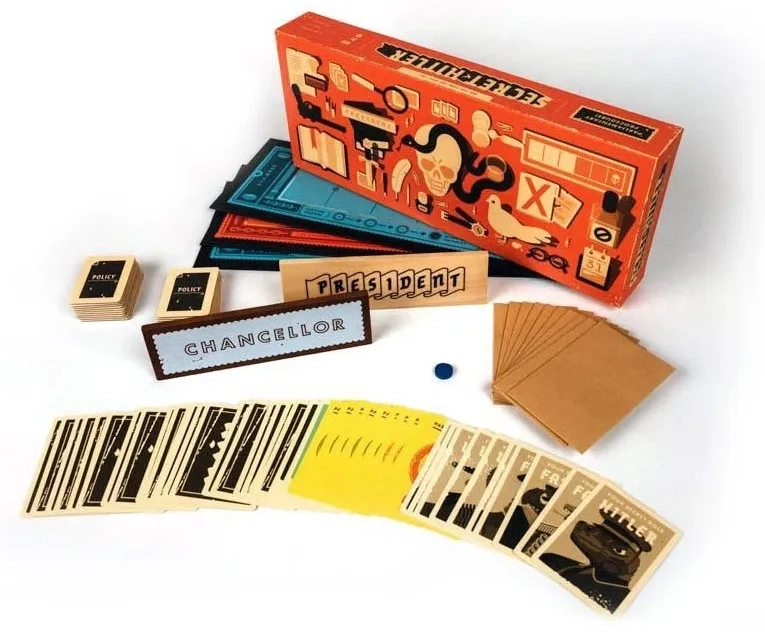 Настільна гра Таємний Гітлер (Велика Коробка) (Secret Hitler Large Box) (EN), бренду Creative Commons, для 5-10 гравців, час гри < 60хв. - 2 - KUBIX 