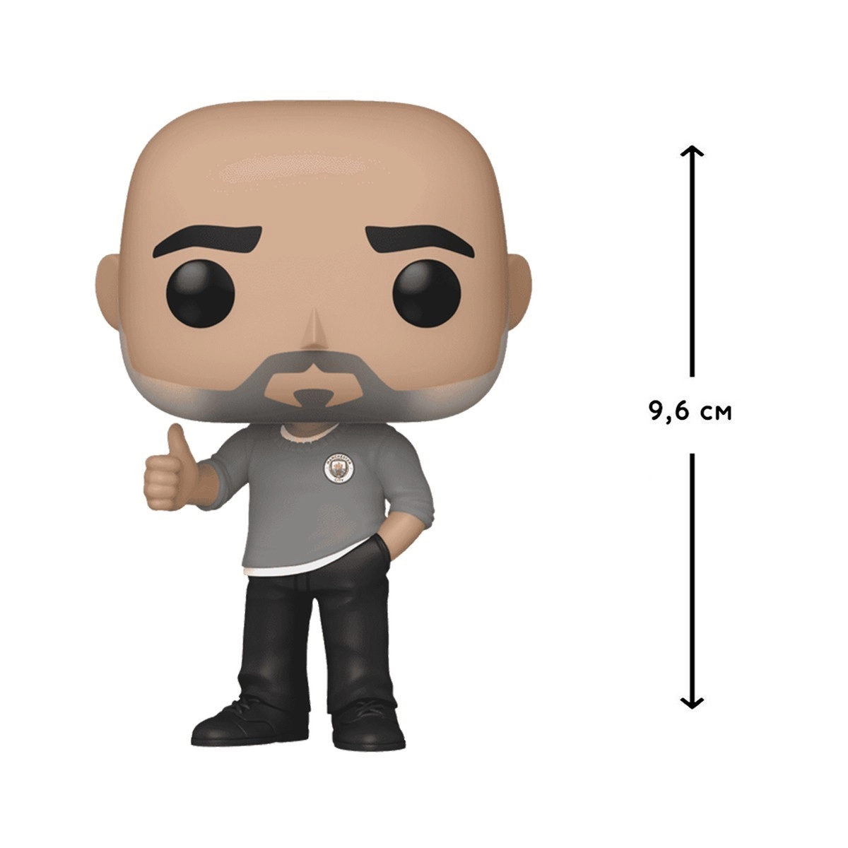 Игровая фигурка FUNKO POP! ПЕП ГВАДИОЛА (Pep Guardiola) Football Manchester City: #61, бренду Funko - 2 - KUBIX 