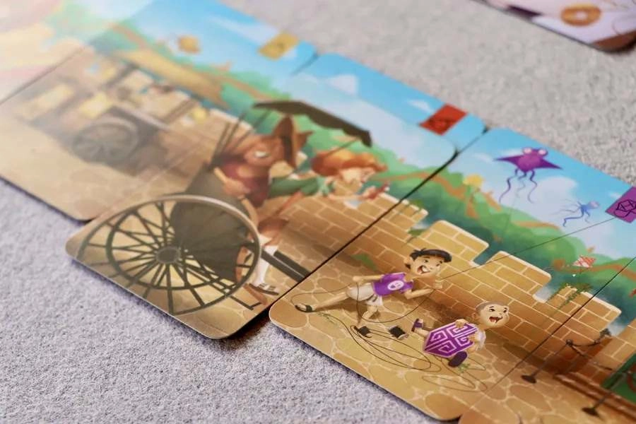 Настольная игра Клац! Великий китайский мур (Click! The Great Wall), бренду Games 7Days, для 2-4 гравців, час гри < 30мин. - 7 - KUBIX 