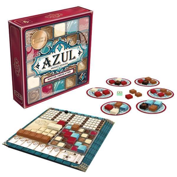 Настільна гра Азул. Майстер-шоколатьє (Azul. Master Chocolatier) En + QR-код укр. правил, бренду Next Move Games, для 2-4 гравців, час гри < 30хв. - 3 - KUBIX 