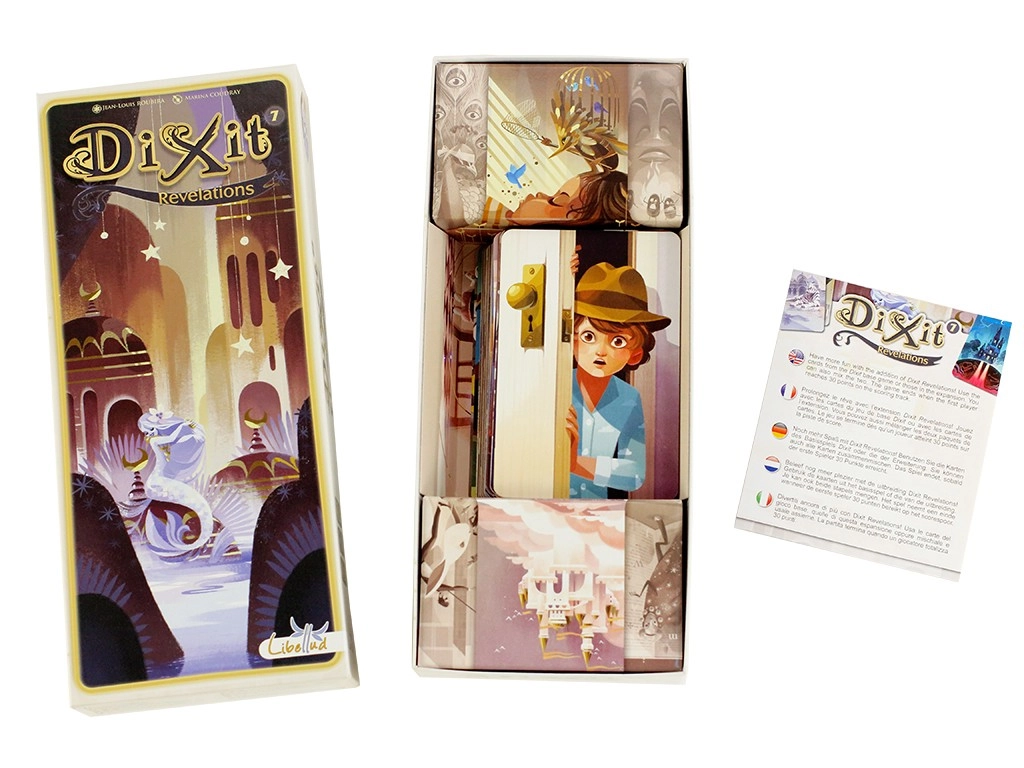 Настольная игра Диксит 7: Вдохновение (Dixit 7: Revelation) , бренду Игромаг, для 3-8 гравців, час гри < 30мин. - 2 - KUBIX 
