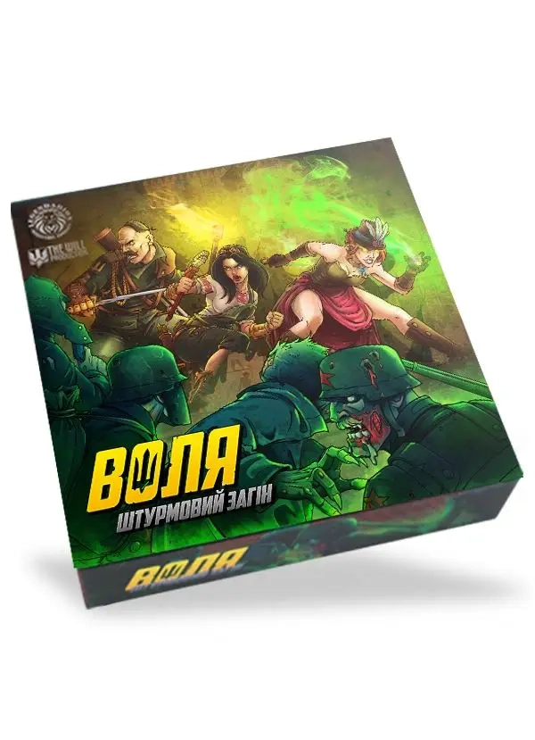 Настільна гра Воля: Штурмовий загін, бренду The Will Production, для 2-2 гравців, час гри < 30хв. - KUBIX