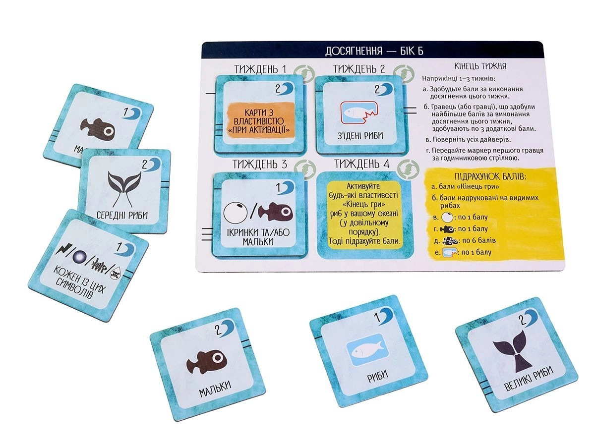 Настільна гра Рибокрай (Finspan), бренду Ігромаг, для 1-5 гравців, час гри < 60хв. - 6 - KUBIX 