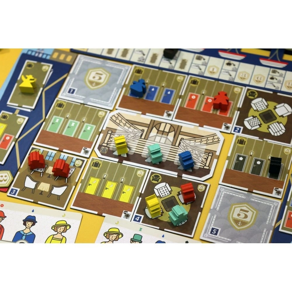 Настольная игра Все на борт! (Come Sail Away!), бренду Бельвиль, для 1-4 гравців, час гри < 30мин. - 4 - KUBIX 