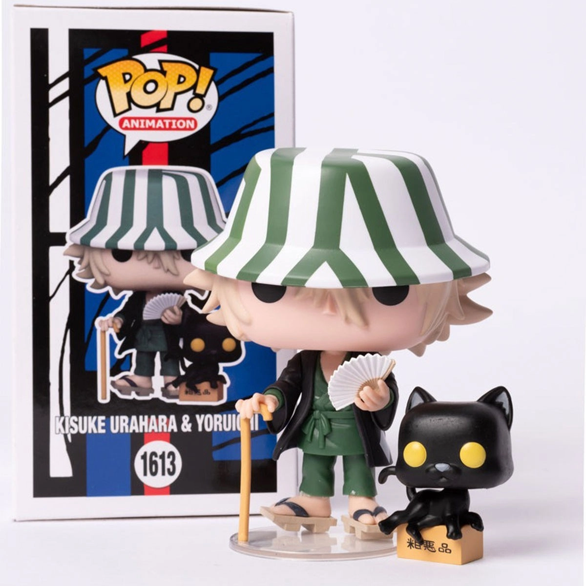 Ігрова фігурка FUNKO POP! КІСУКЕ З ЙОРУІЧІ (Kisuke Urahara and Yoruichi) Bleach: #1613, бренду Funko - 4 - KUBIX 