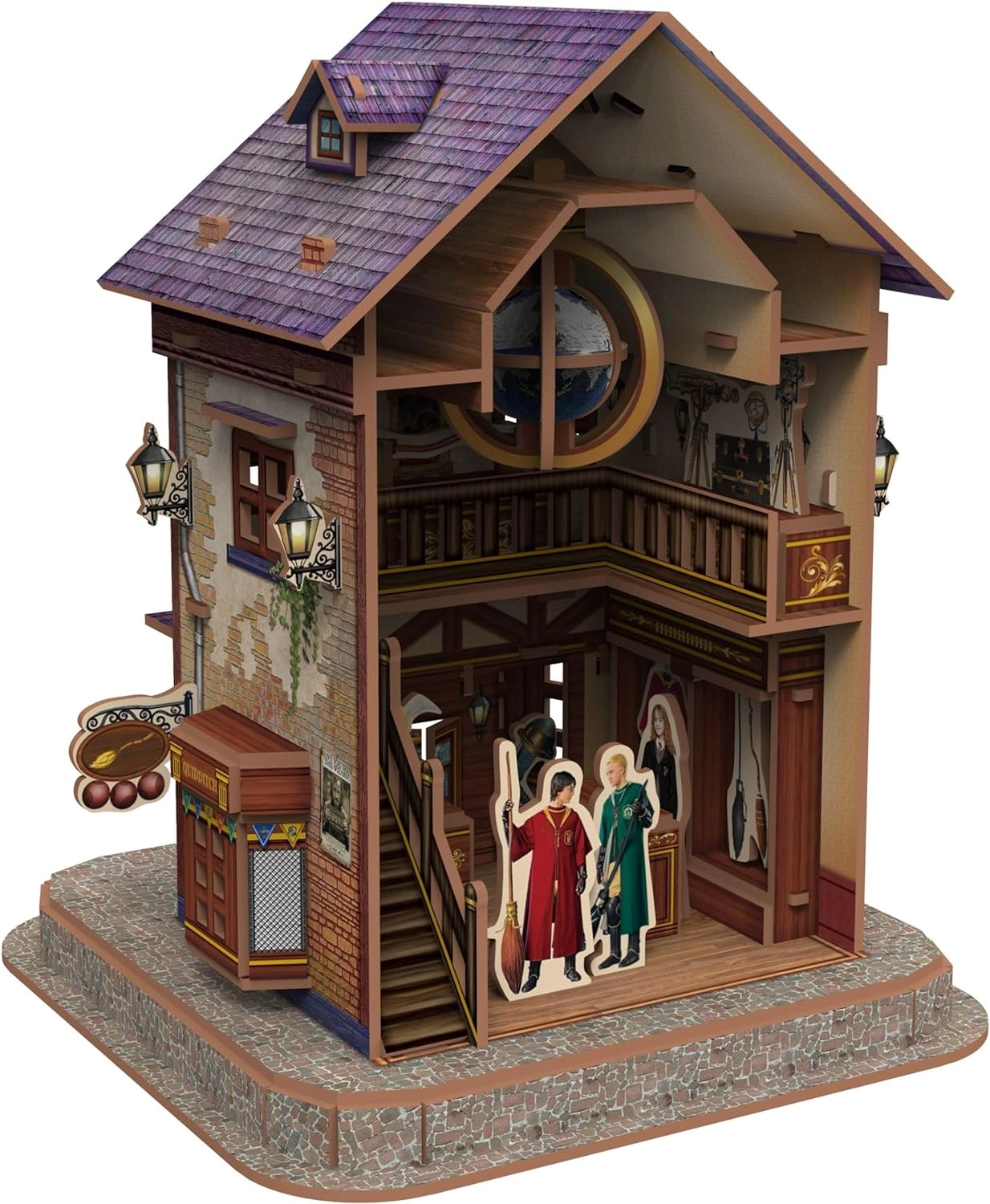 Товари для Квідичу Пазл 3D (Quality Quidditch Supplies Set 3D puzzle), бренду Trefl - 4 - KUBIX 