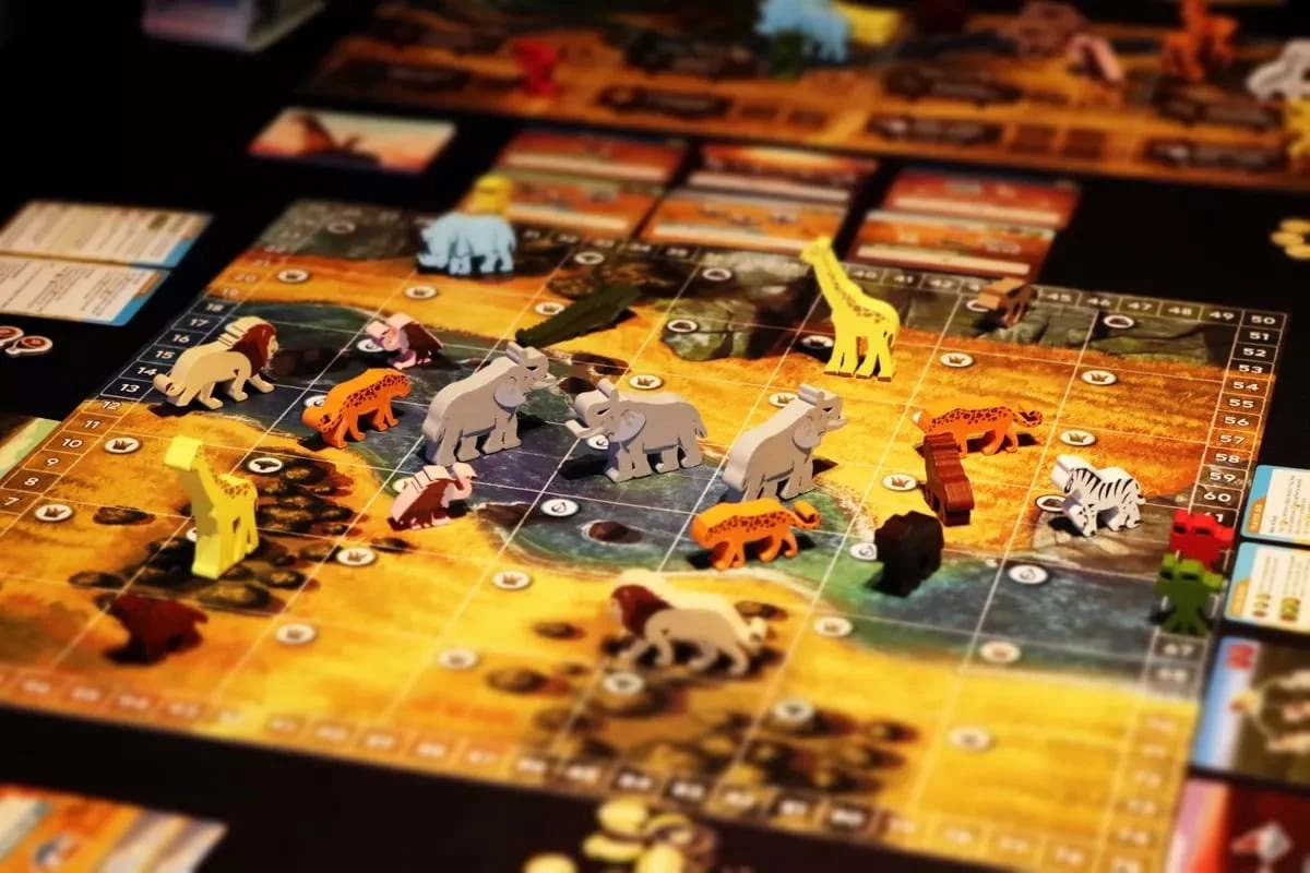Настольная игра Дикая природа. Серенгети (Wild: Serengeti), бренду Geekach Games, для 1-4 гравців, час гри < 60мин. - 7 - KUBIX 