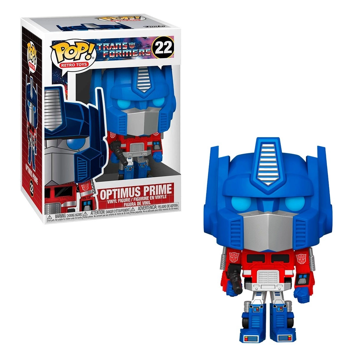 Игровая фигурка FUNKO POP! ОПТИМУС ПРАЙМ (Optimus Prime) Transformers #22, бренду Funko - 2 - KUBIX 