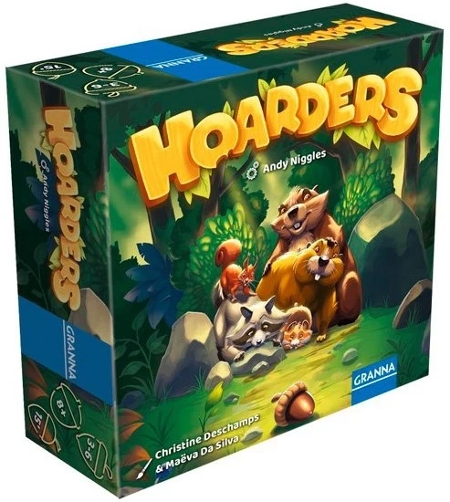 Настольная игра День бобра (Hoarders), бренду Granna, для 3-6 гравців, час гри < 30мин. - KUBIX