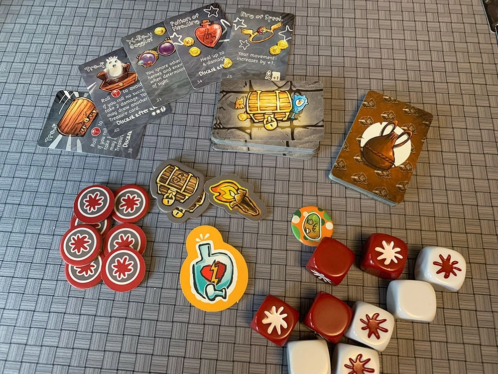 Настільна гра CoraQuest (КораКвест) (EN), для 1-4 гравців, час гри < 60хв. - 2 - KUBIX 