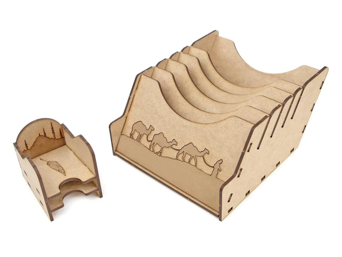  Органайзер для настільної гри Істанбул Big Box (Organizer for boardgame Istanbul Big Box), бренду Tower Rex - 7 - KUBIX 