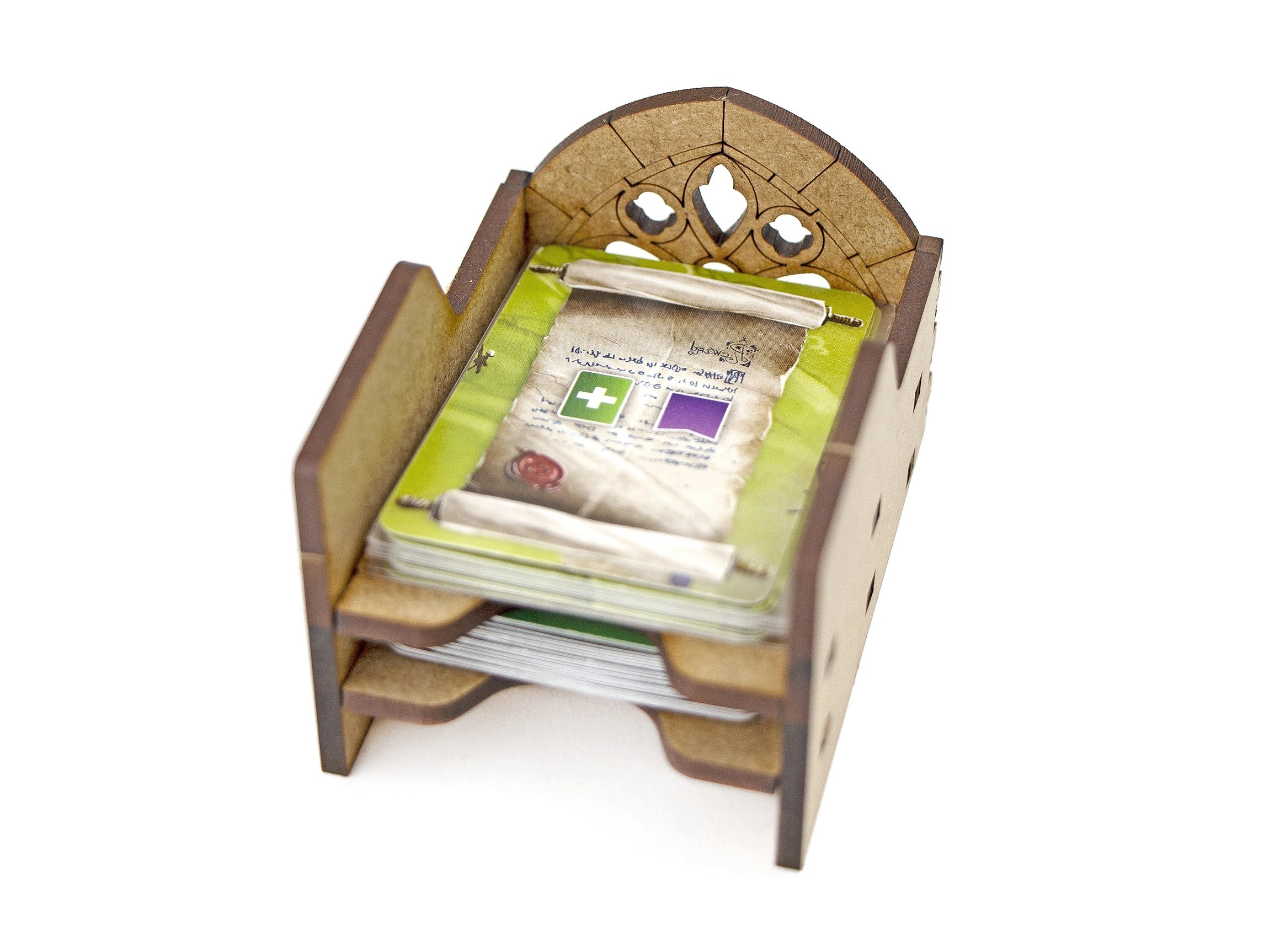 Органайзер для настольной игры Архитекторы Западного Королевства (Organizer for boardgame Architects of the West Kingdom), бренду Tower Rex - 4 - KUBIX 