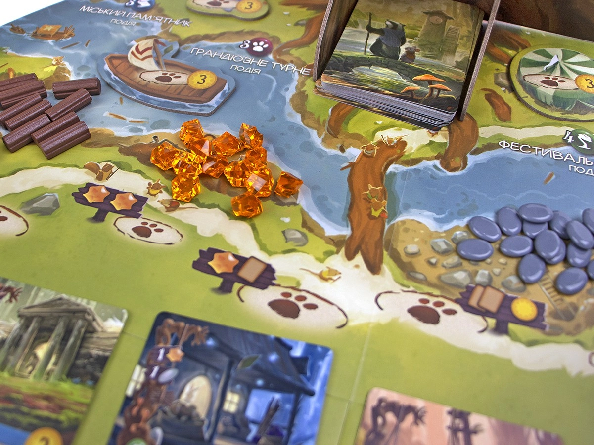 Настольная игра Эвердел (Everdell), бренду Игромаг, для 1-4 гравців, час гри < 60мин. - 9 - KUBIX 