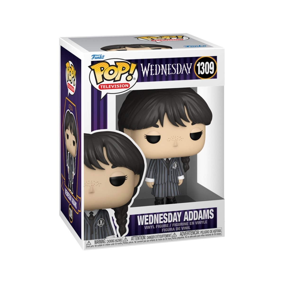 Игровая фигурка FUNKO POP! ВЕНДИ (Wednesday) Adams Family #1309, бренду Funko - 5 - KUBIX 