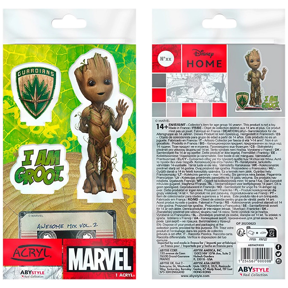 Акриловая фигурка Малыш Грут (Baby Groot. MARVEL) - 2 - KUBIX 