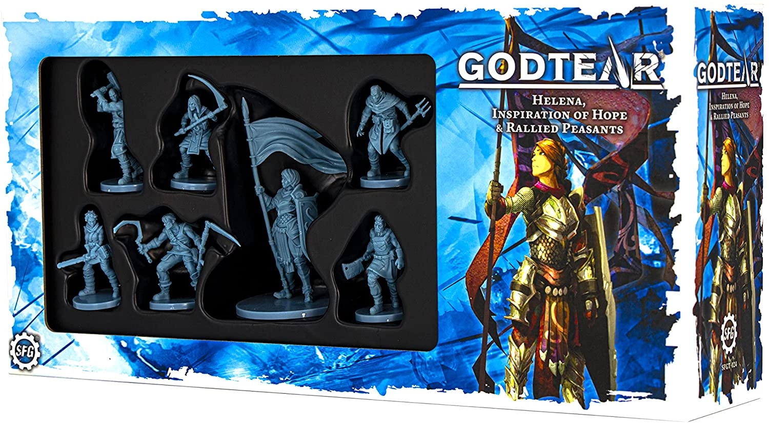 Godtear: Helena, Inspiration of Hope & Rallied Peasants, бренду Steamforged Games Ltd. - KUBIX