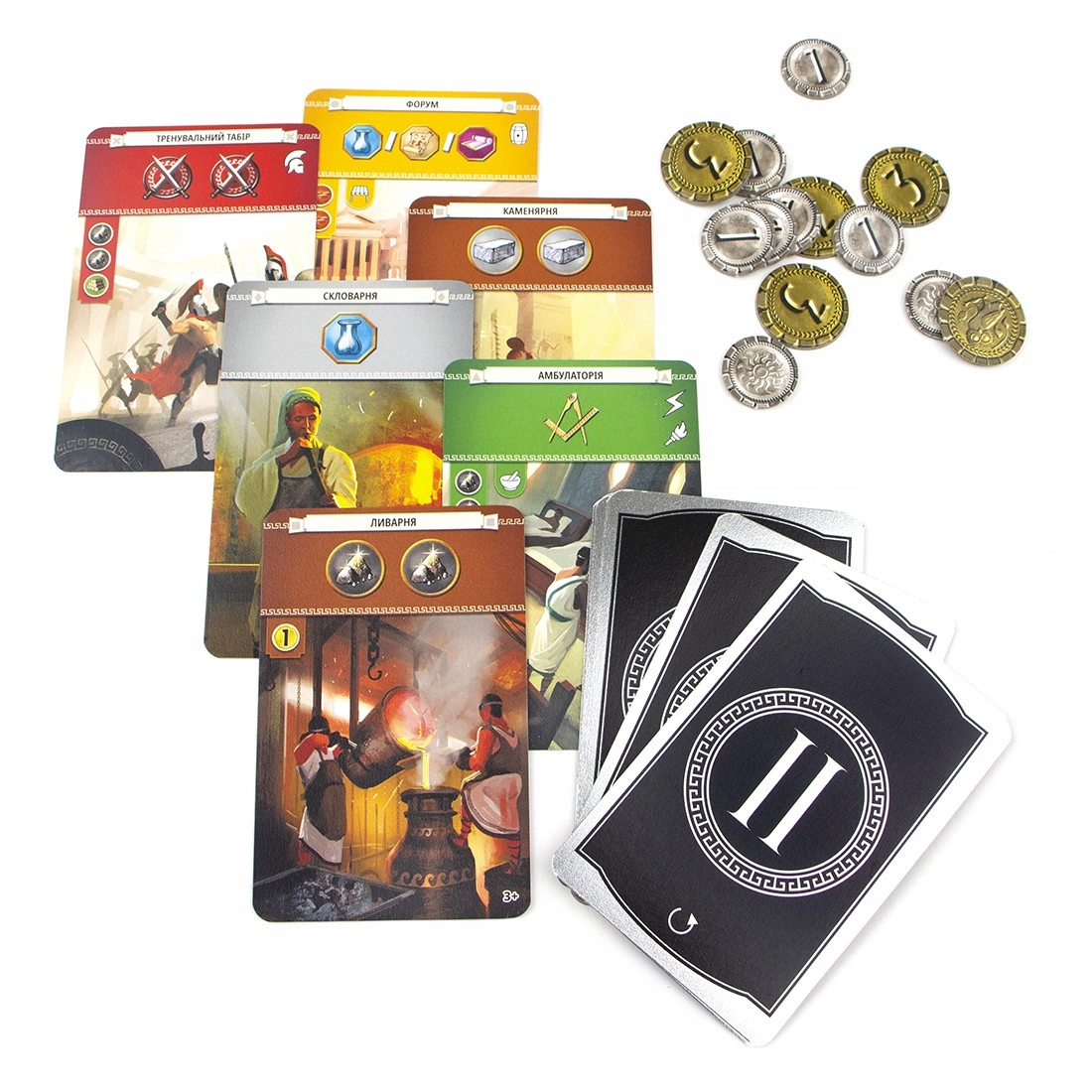 Настольная игра 7 Чудес 2 издания (7 Wonders (2nd Edition)), бренду Игромаг, для 3-7 гравців, час гри < 30мин. - 11 - KUBIX 